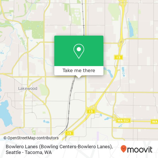 Bowlero Lanes (Bowling Centers-Bowlero Lanes) map