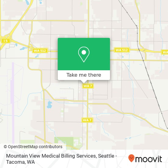 Mountain View Medical Billing Services map