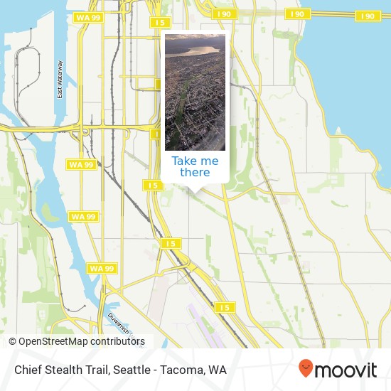 Mapa de Chief Stealth Trail