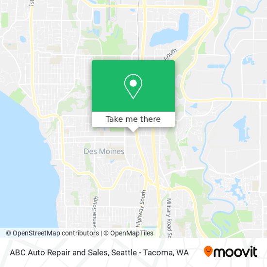 ABC Auto Repair and Sales map