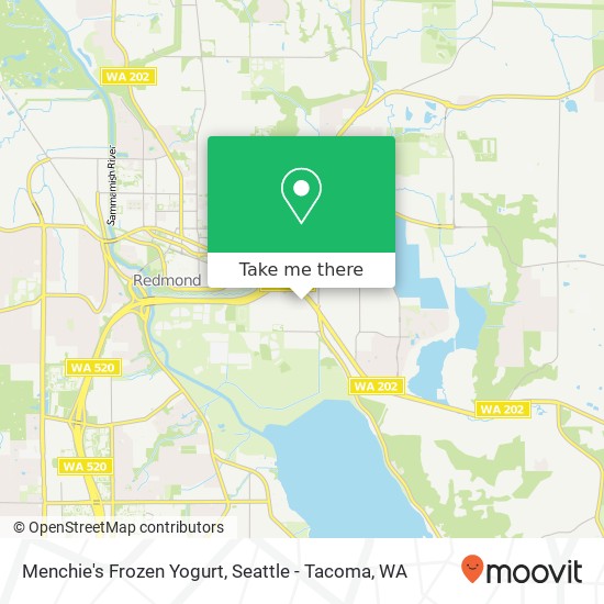 Menchie's Frozen Yogurt map