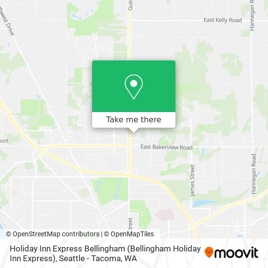 Mapa de Holiday Inn Express Bellingham