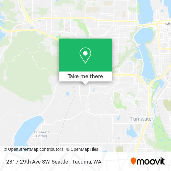 Mapa de 2817 29th Ave SW