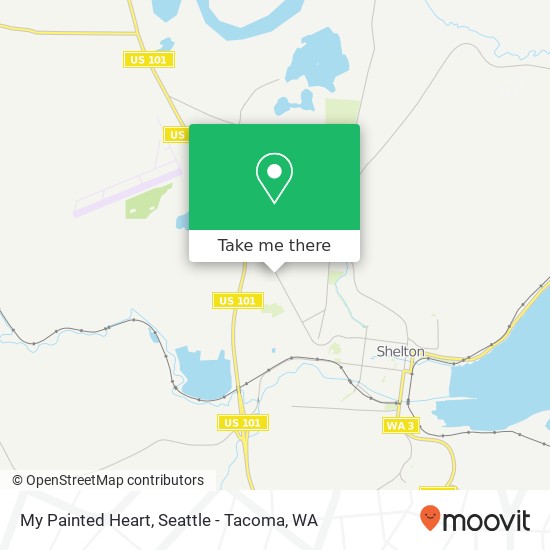 Mapa de My Painted Heart