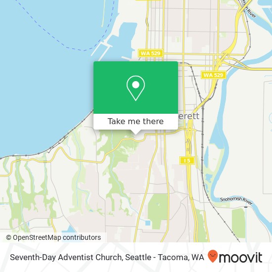 Seventh-Day Adventist Church map