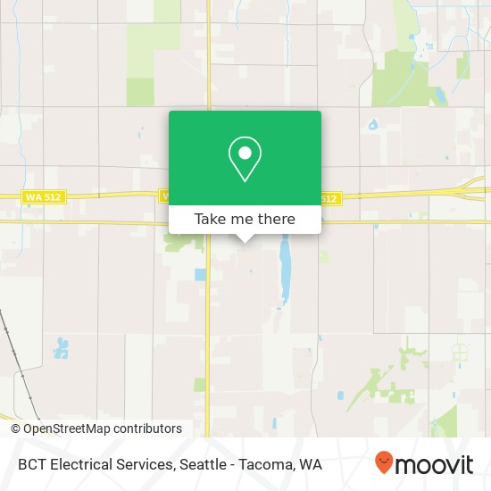 BCT Electrical Services map