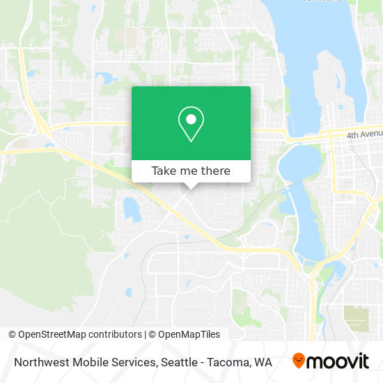 Mapa de Northwest Mobile Services