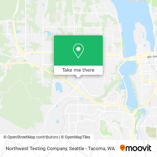 Northwest Testing Company map