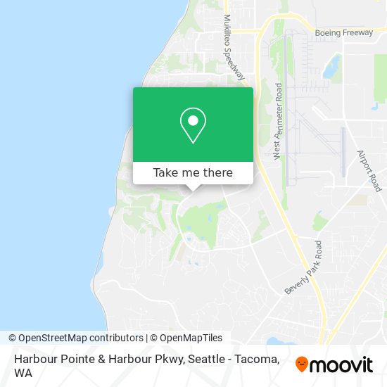 Harbour Pointe & Harbour Pkwy map