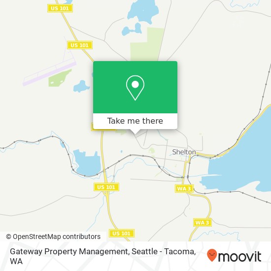 Mapa de Gateway Property Management