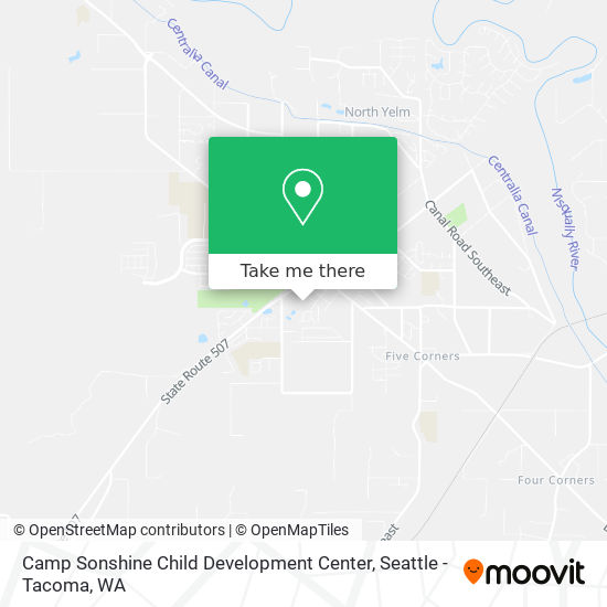 Mapa de Camp Sonshine Child Development Center