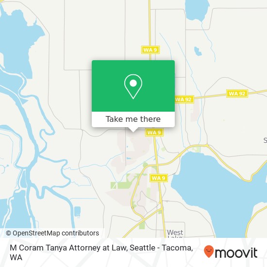 M Coram Tanya Attorney at Law map