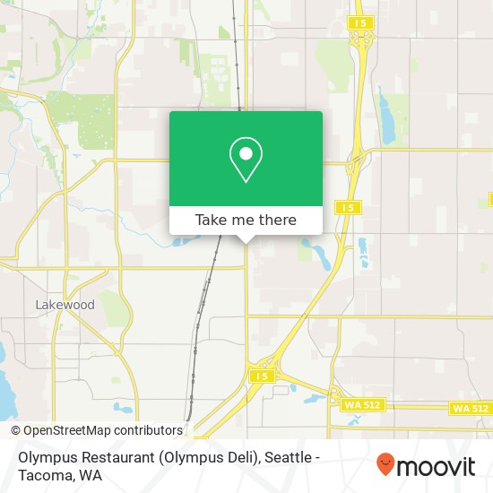 Olympus Restaurant (Olympus Deli) map