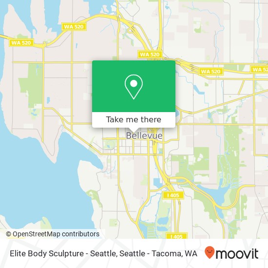 Elite Body Sculpture - Seattle map