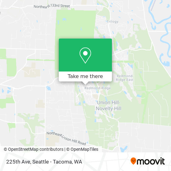 225th Ave map