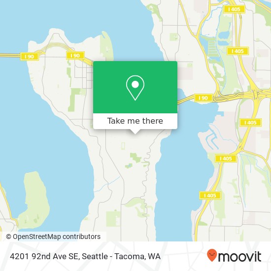 4201 92nd Ave SE map