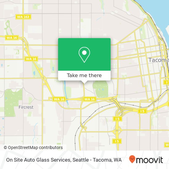 On Site Auto Glass Services map