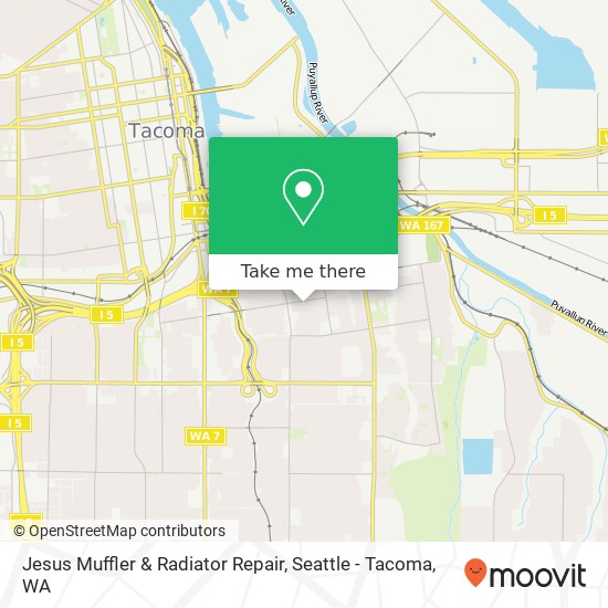 Jesus Muffler & Radiator Repair map