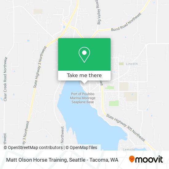 Matt Olson Horse Training map