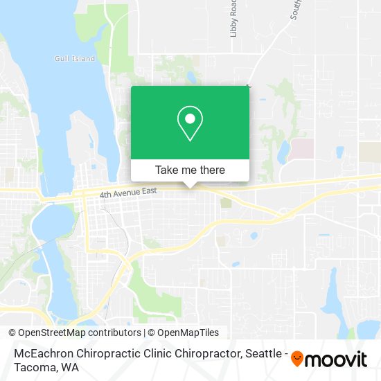 McEachron Chiropractic Clinic Chiropractor map
