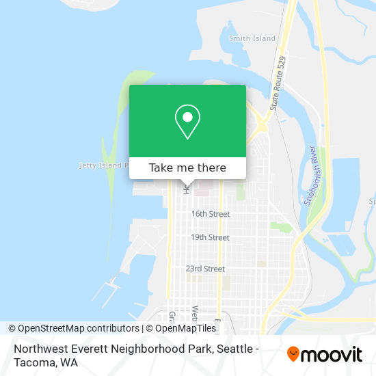 Mapa de Northwest Everett Neighborhood Park