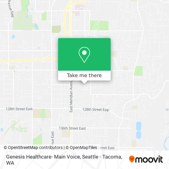 Genesis Healthcare- Main Voice map