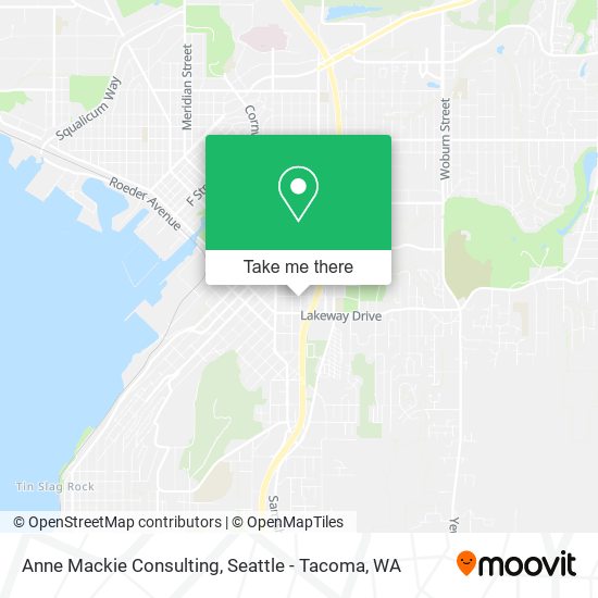 Anne Mackie Consulting map