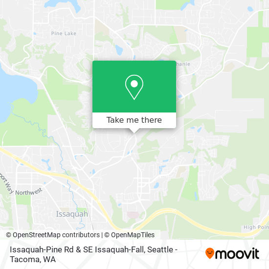 Issaquah-Pine Rd & SE Issaquah-Fall map