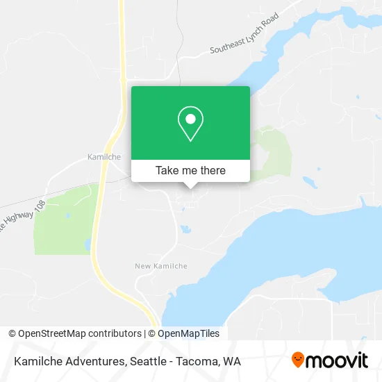 Kamilche Adventures map