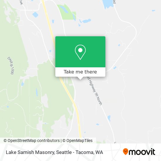 Mapa de Lake Samish Masonry