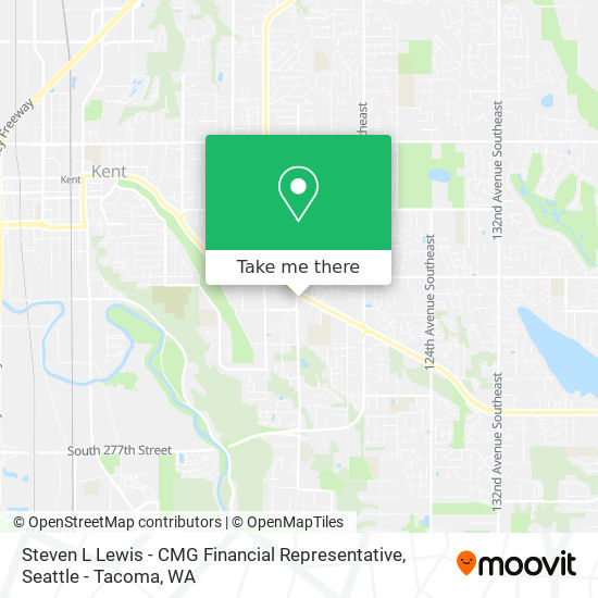 Steven L Lewis - CMG Financial Representative map