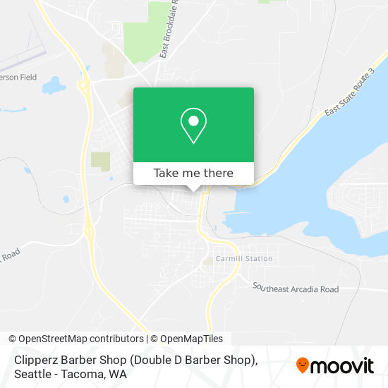 Clipperz Barber Shop (Double D Barber Shop) map
