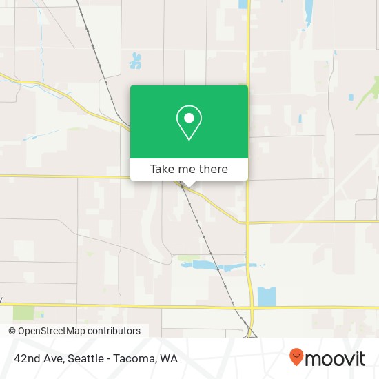 Mapa de 42nd Ave, Tacoma, WA 98446