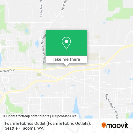 Foam & Fabrics Outlet (Foam & Fabric Outlets) map
