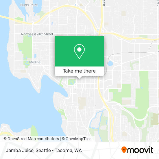 Jamba Juice map