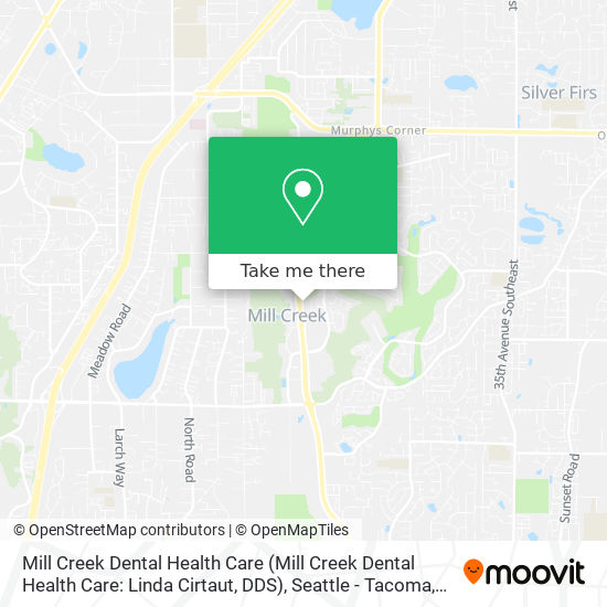 Mapa de Mill Creek Dental Health Care (Mill Creek Dental Health Care: Linda Cirtaut, DDS)