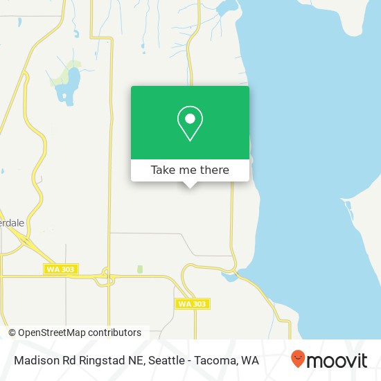 Madison Rd Ringstad NE, Poulsbo, WA 98370 map