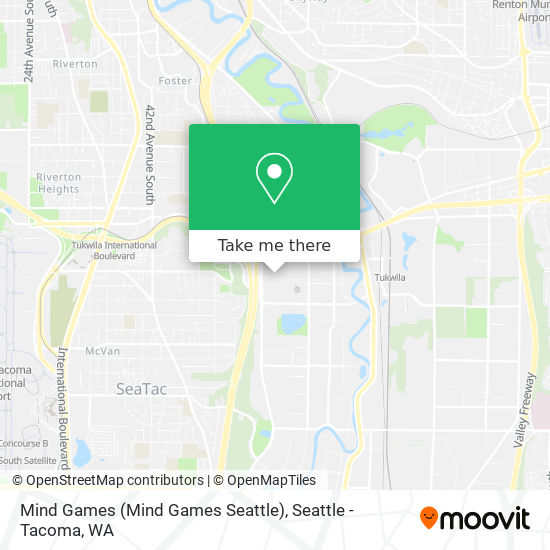 Mind Games (Mind Games Seattle) map