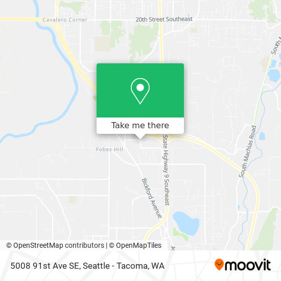 Mapa de 5008 91st Ave SE