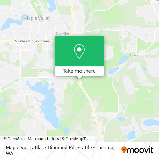 Maple Valley Black Diamond Rd map