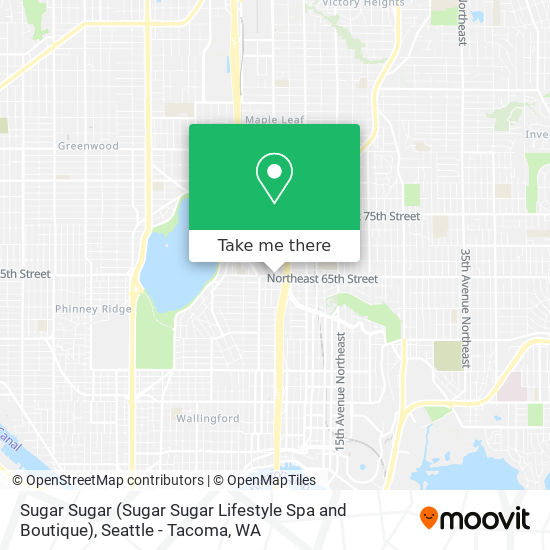 Mapa de Sugar Sugar (Sugar Sugar Lifestyle Spa and Boutique)