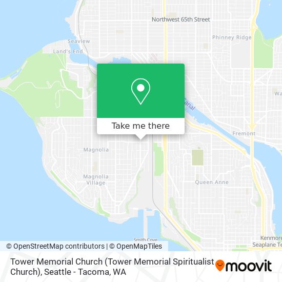 Tower Memorial Church map