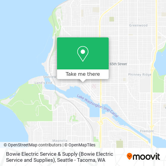 Bowie Electric Service & Supply (Bowie Electric Service and Supplies) map