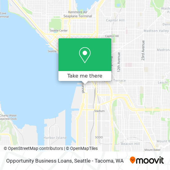 Opportunity Business Loans map