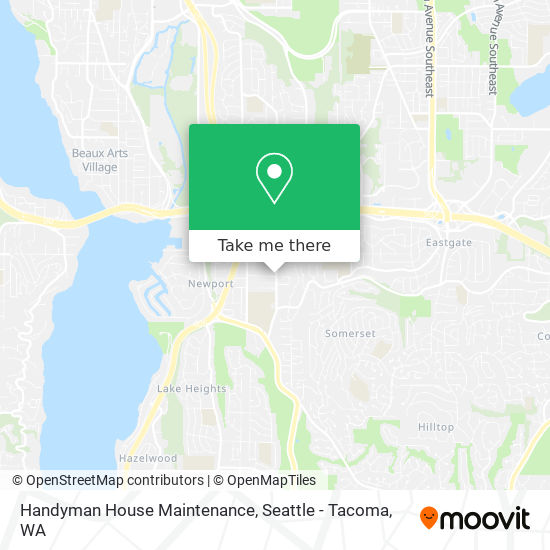 Mapa de Handyman House Maintenance