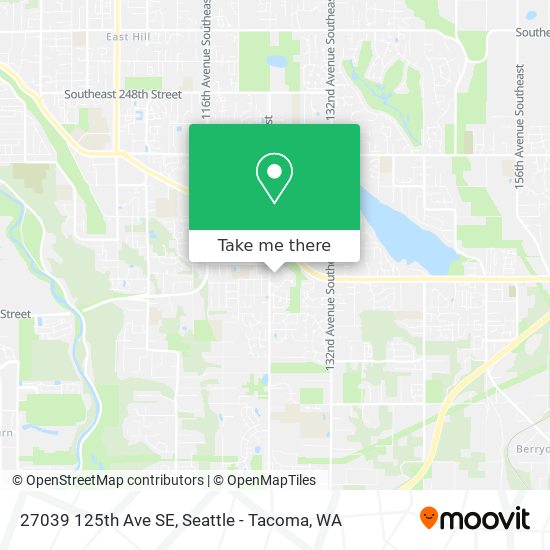 Mapa de 27039 125th Ave SE