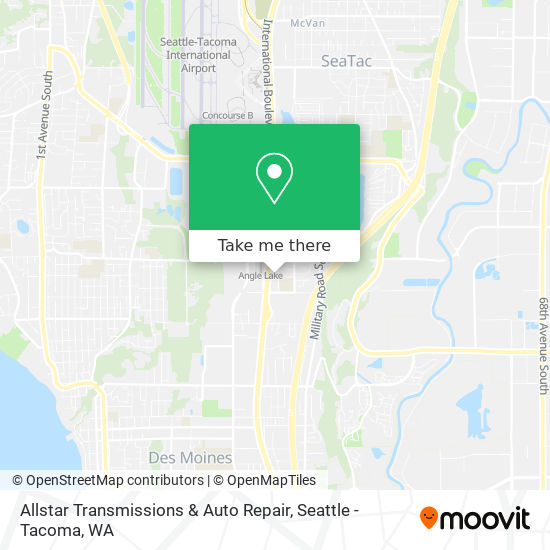 Allstar Transmissions & Auto Repair map