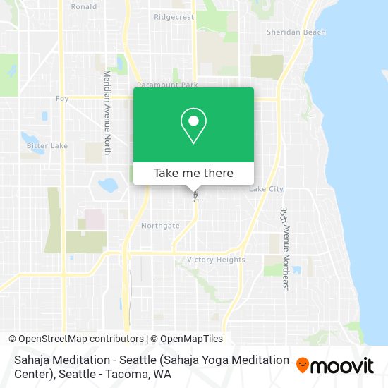 Mapa de Sahaja Meditation - Seattle (Sahaja Yoga Meditation Center)