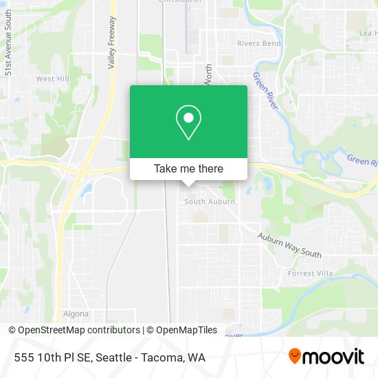 555 10th Pl SE map