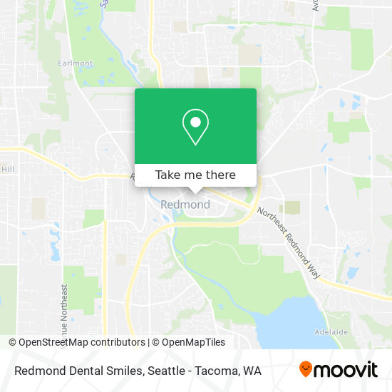 Redmond Dental Smiles map